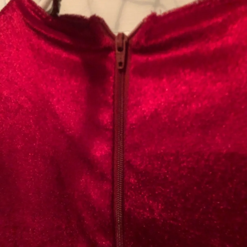 Chasing Fireflies Queen Isabella Red, Faux-Fur lined Dress Costume + Crown